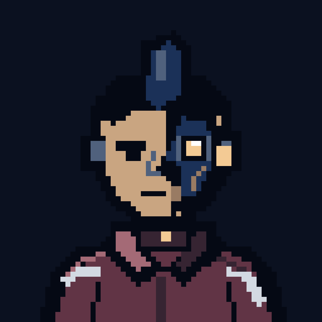 THE 402s #1, Repair family pixel portrait